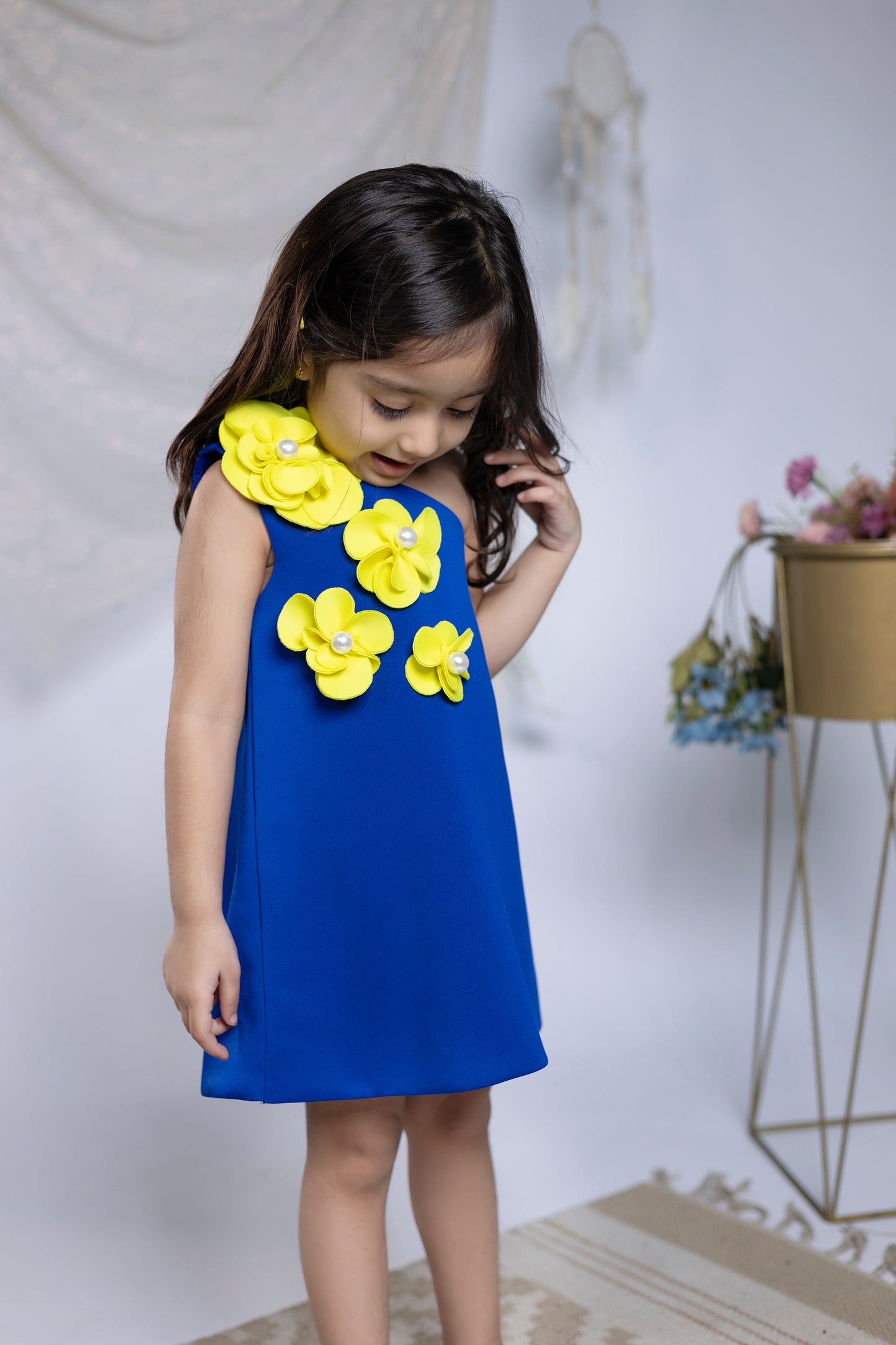 Blue Fusion dress