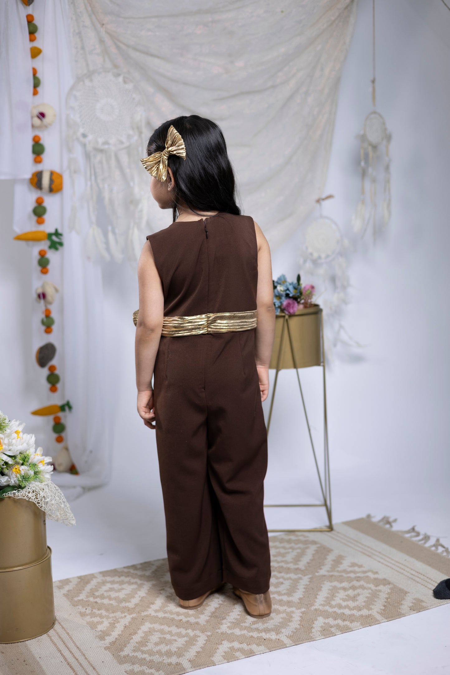 Brown Belle Jumpsuit