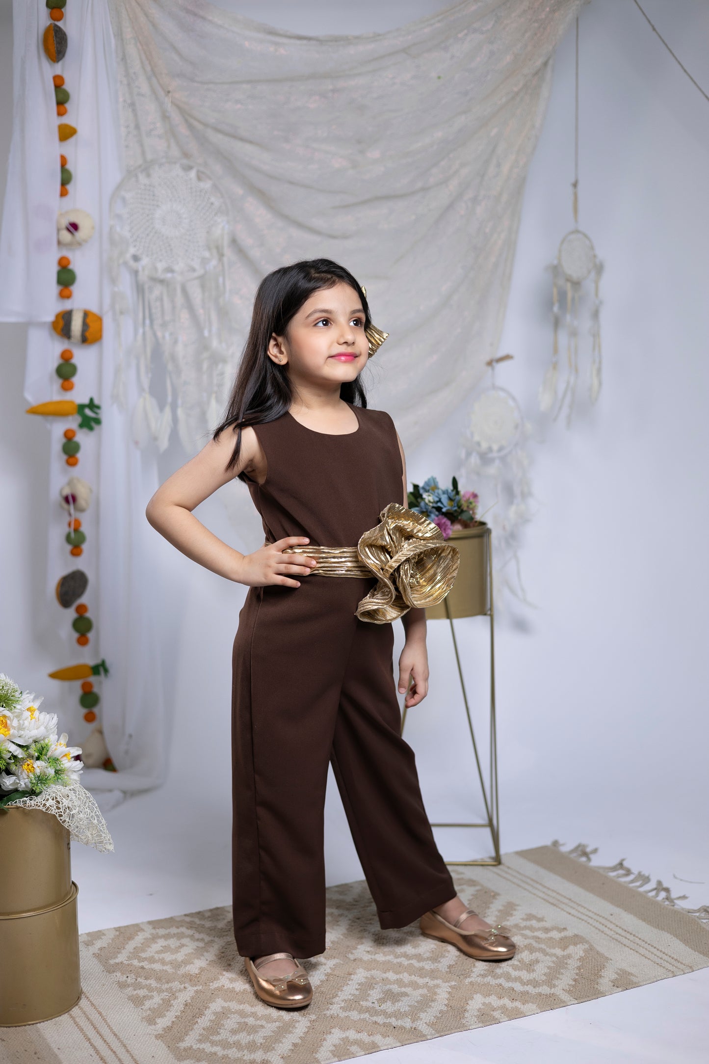 Brown Belle Jumpsuit