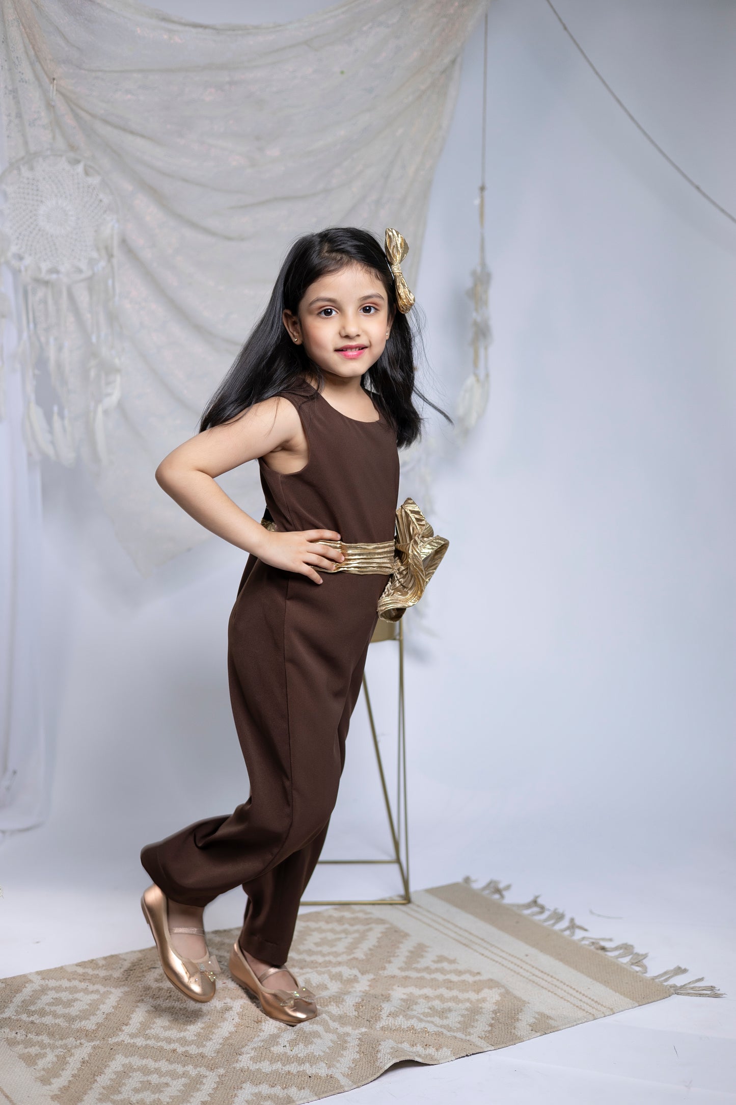 Brown Belle Jumpsuit