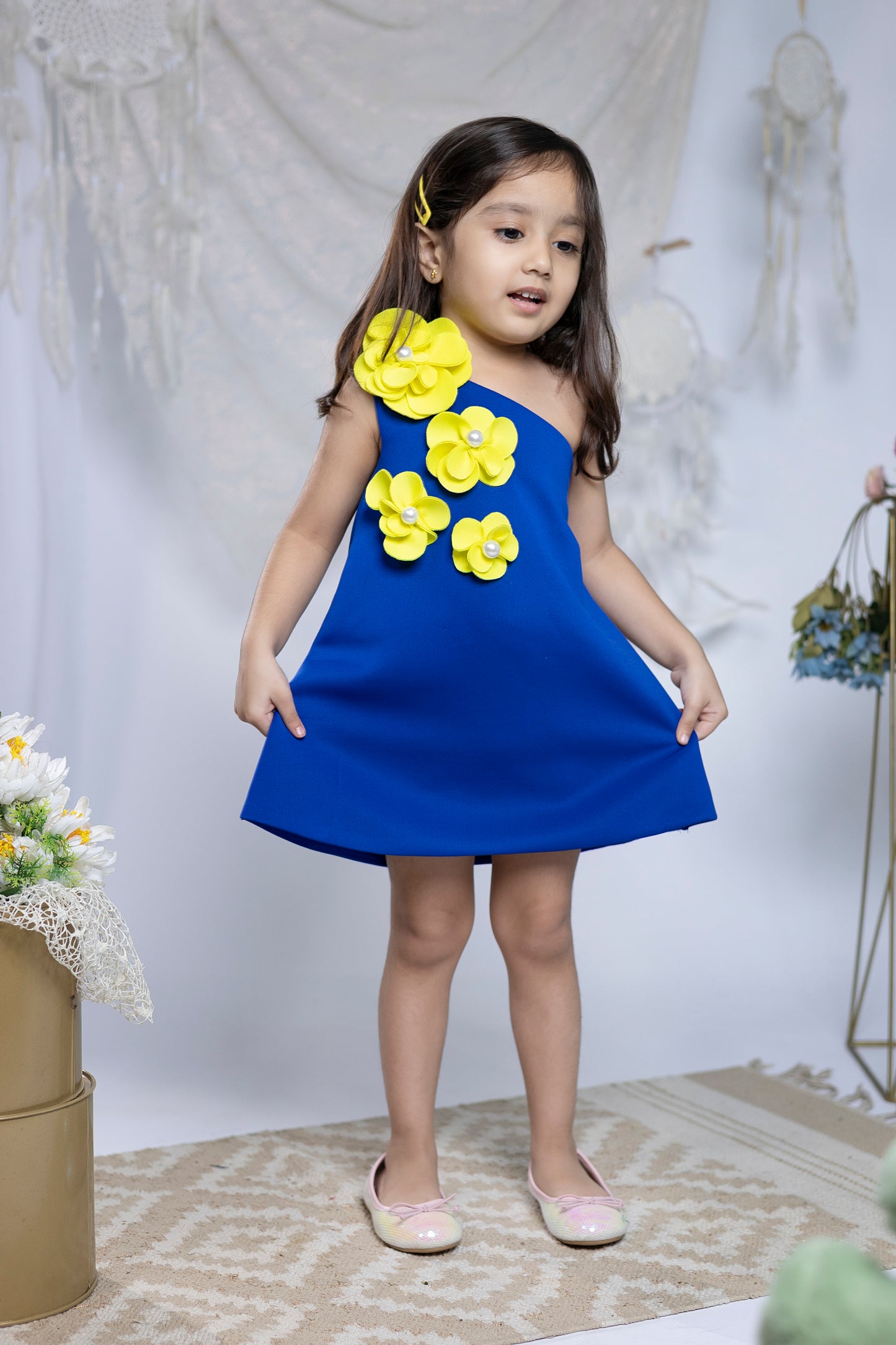 Blue Fusion dress