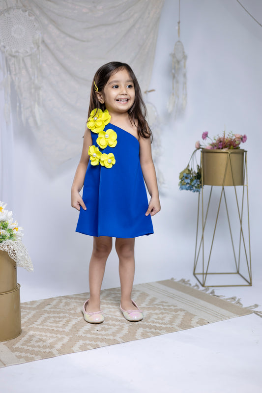 Blue Fusion dress