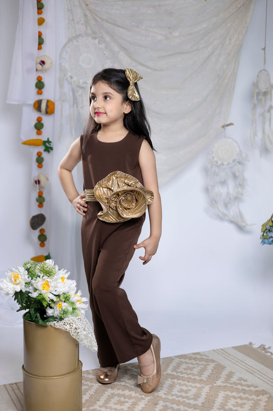 Brown Belle Jumpsuit
