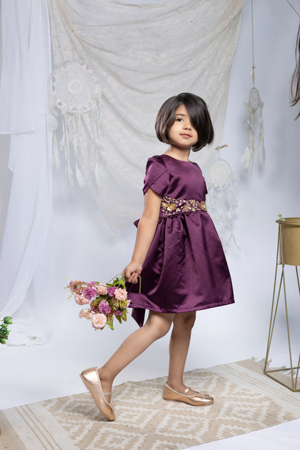 Wine Royale Dress