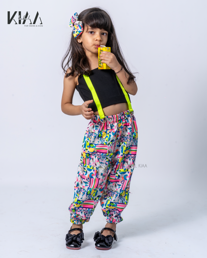 Quirky Neon Jogger Set